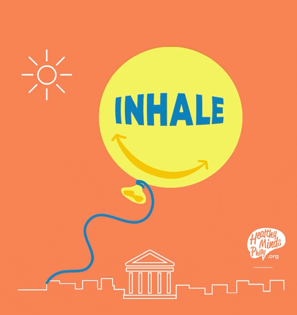 Take a minute to breathe