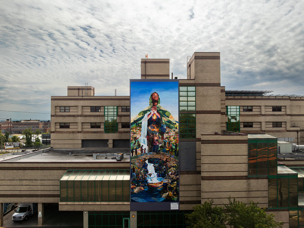 New Mural Brings Hope and Healing to North Philadelphia